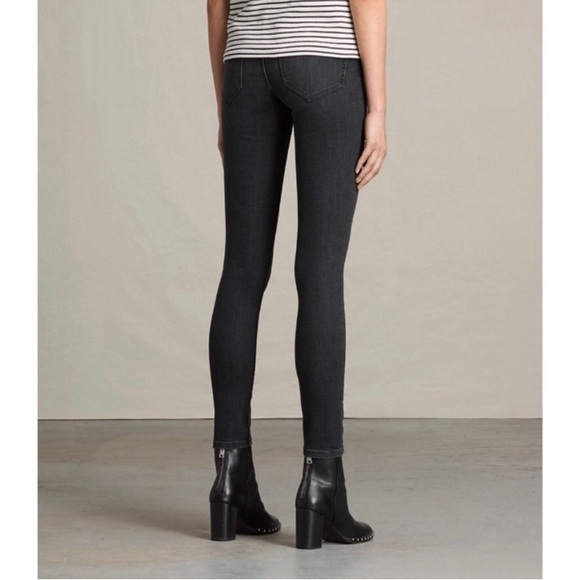All Saints Huko Pipe Skinny Jeans - Picture 3 of 7